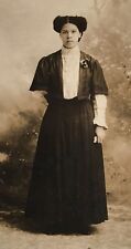 1910’s Photo RPPC PC CUTE PRETTY PETITE YOUNG TEEN GIRL WOMAN picture