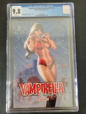 VAMPIRELLA HOLIDAY SPECIAL 2021 CGC 9.8 GRADED DYNAMITE J.M. LINSNER COVER ART picture