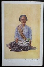 Postcard - Indonesian Woman, Southeast Asia, 1900s picture