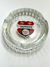 CHIMAY Trappistes Belgian Brewery Vintage Glass Ashtray 5” Collectible picture