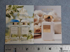 Lot of 2 AERIN Brand Women's Perfume Cards 2.5