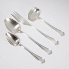 Christofle Spatours Silver Plated 4pc Serving Spoon Fork Gravy Ladle Group picture