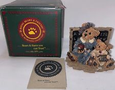 Boyds Bears “Miss Bruin & Bailey ... The Lesson “ style 2259 1st Ed Nib picture
