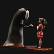 Spirited Away Anime Figure Chihiro & No Face Man Action PVC Figurine A Set 12cm picture