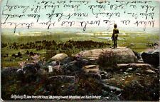 Postcard 1908 Little Round Top Wheatfield Orchard Gettysburg Pennsylvania A86 picture