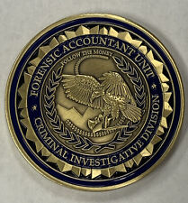 FBI CID Criminal Investigative Division Forensic Accountant Unit Challenge Coin picture
