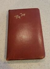 1950s Travel Diary - leather bound travel journal -  picture
