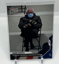 Bernie Sanders Card 2021 Topps Now Election #21 Mittens 59th Inauguration Biden picture