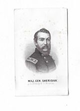1860s W-51 General Philip Sheridan Civil War CDV Card Photo W51 Antique Major picture