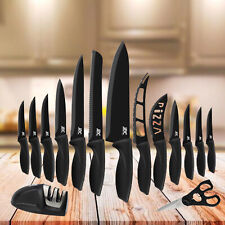 Knives Set Serrated Stainless Steel Steak Kitchen Chef Cutlery Sharp Knifes  picture