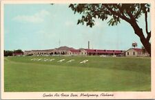 Gunter Air Force Base, Montgomery, Alabama- 1957 Chrome Postcard - Curt Teich picture