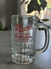 Vintage 1982 Stroh’s  16oz Beer Mug Barware Glassware Discontinued Pristine picture