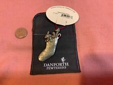 Danforth Pewterers, Ltd Christmas Stocking Ornament 02-0557 picture
