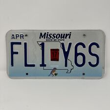 2017 Missouri Show Me State License Plate #FL1Y6S  picture