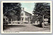 The Twin Pines. New Milford Connecticut Postcard picture