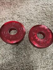 Set Of 2 Vintage Life Savers Candy Tin Round Red - Empty picture
