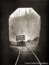 Traveling to Monte Cristo, Washington - 1915 - Historic Photo Print picture