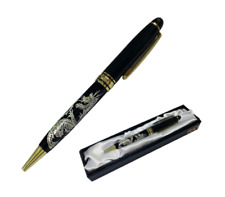 Oriental Korean Traditional Craft Mother-of-pearl Lacquerware(Najeon Chilgi) Pen picture