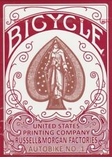 AutoBike NO.1 RED BICYCLE PLAYING CARDS picture