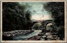 c1910 KILLARNEY IRELAND OLD WEIR BRIDGE SCENIC RIVER ROCKS  POSTCARD 34-251 picture