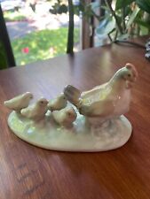 Lladro NAO * Chickens * Hen with her chicks *Baby chicks* Vintage * Spain* picture