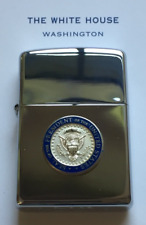 GEORGE W BUSH -RARE UNUSED PRESIDENTIAL SEAL ZIPPO LIGHTER- WHITE HOUSE-ISSUE picture