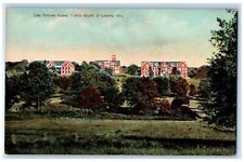 c1910 Overlooking View Odd Fellows Home South Liberty Missouri Antique Postcard picture