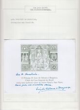 Dom Luiz Gastao of Orleans-Braganza, Original Autograph, Royalty, Brazil (L6424) picture