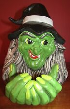 1985 Vintage Halloween Witch - Hand Painted Rare One Of A Kind picture