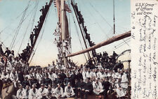 * U.S.NAVY - U.S.N.Group of Officers and Crew 1906 picture