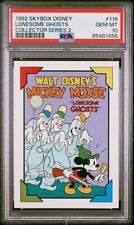 Lonesome Ghost 1992 Skybox Disney Series 2 #116 PSA 10 GEM MINT Mickey Poster picture