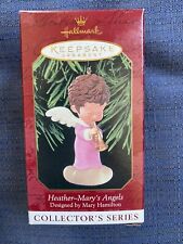 HALLMARK 1999 MARY'S ANGELS HEATHER  # 12 IN SERIES ORNAMENT picture