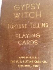 Gypsy Witch new deck of playing cards.  1950's.   NEW OLD STOCK FROM THE 1950'S picture