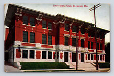 Liederkranz Club German American Architect Albert Hirsch St. Louis MO Postcard picture
