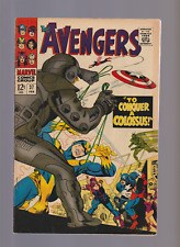 AVENGERS #37 (1967)  CLASSIC BLACK WIDOW ORIGINAL COSTUME ON COVER W/ TEAM picture