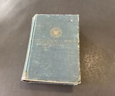 1917 1918 THE BLUEJACKET'S MANUAL UNITED STATES NAVY USN BOOK WWI  picture