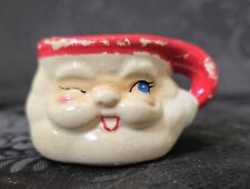 VINTAGE - HH Holt Howard JAPAN Mini Winking Santa Ceramic - Handle Cup 1960 picture