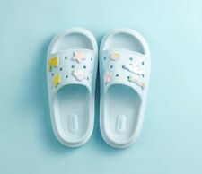 Miniso Sanrio Slides Cinnamoroll Blue Size 6.5-7 Kawaii Sandals picture