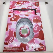 BANDAI Tamagotchi A BATHING APE with lanyard  Pink New picture