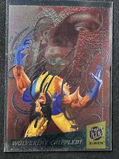 1993 Fleer Ultra X-men - Fatal Attractions - Wolverine Crippled - Limited 4 Of 6 picture