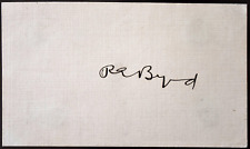 Richard Byrd Hand Signed Autograph on Card picture