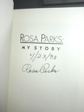 Rosa Parks: My Story SIGNED Book Dated 4/23/93 First Edition 2nd Print picture