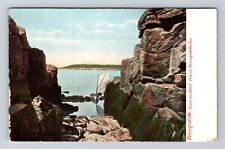 Pemaquid ME-Maine, Scene On John's Island, Pemaquid Harbor, Vintage Postcard picture