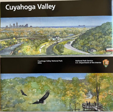 Newest CUYAHOGA VALLEY NP   NATIONAL PARK SERVICE UNIGRID BROCHURE Map  GPO 2021 picture