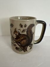 Red Squirrel Vintage Cofffee Mug 3.75