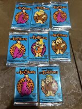 The Flintstones Factory Sealed Card Packs Hanna Barbera 1993 8 Cards Per Pack picture
