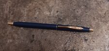 Rare Vintage Siemens Company Promo Blue And Gold Ballpoint Pen Unused DS picture