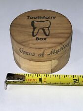 California Trees of Mystery Wooden Tooth Fairy Box Vintage Trees of Mystery Box picture
