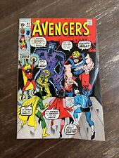 The Avengers #91 (Marvel 1971) Kree Skrull War Part 3 GD/VG picture
