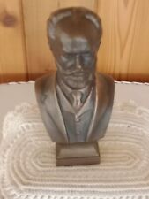 Vintage Bronze Bust of Tchaikovsky Figurine USSR 5 1/4